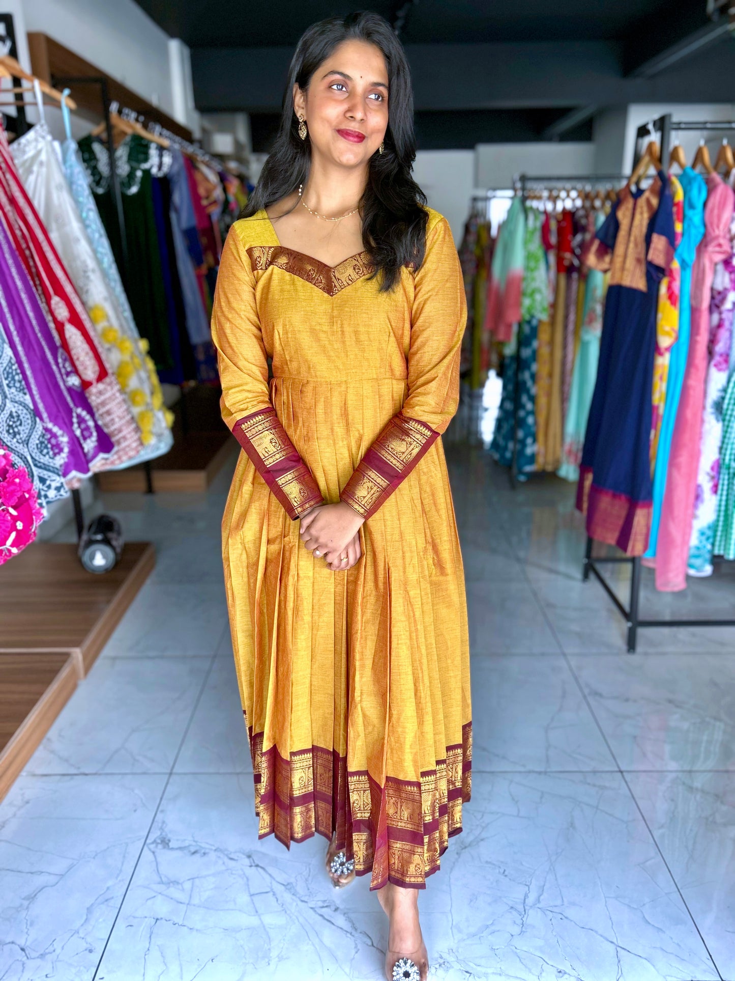 Heritage Cotton - Kanchi Cotton frock