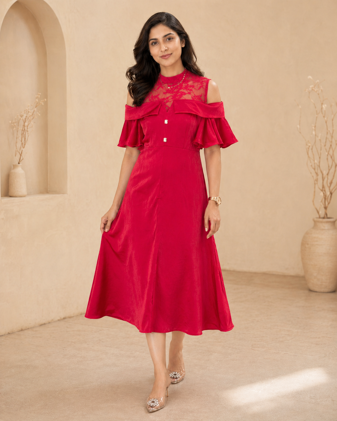 Ruby Stain - Party wear frock